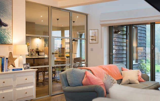 Internal door in living room - Integra Windows