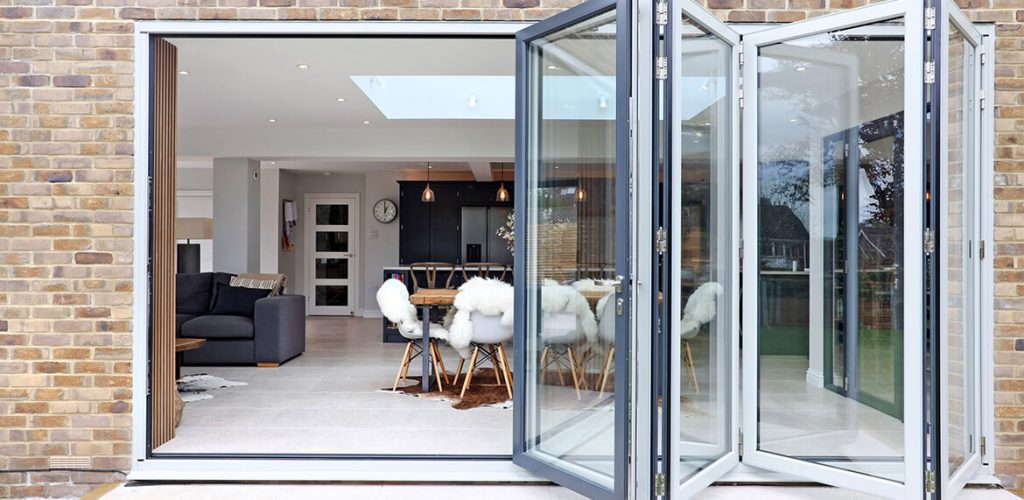 Bi-fold doors with exceptional thermal efficiency - Integra Windows