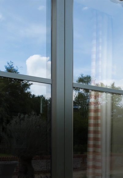 Close up of window with reflections - Integra Windows